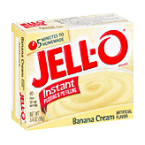 Jell-o Pudding & Pie Filling Instant Banana Cream Left Picture